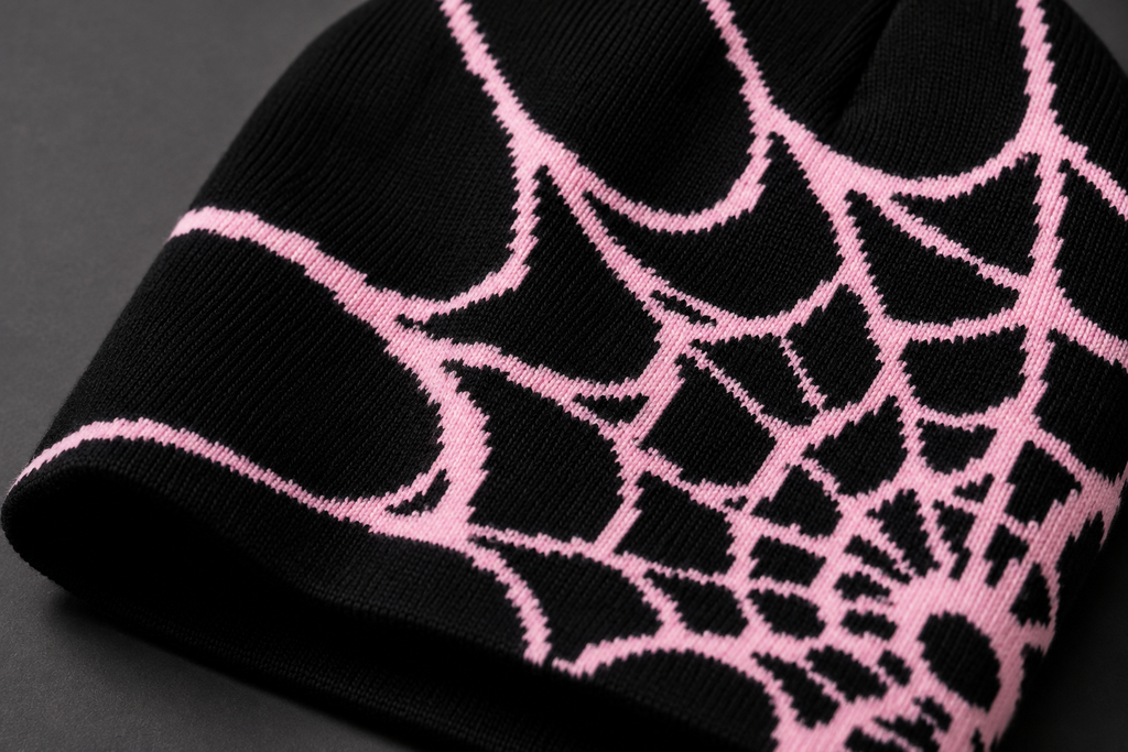 Spider Web Beanies