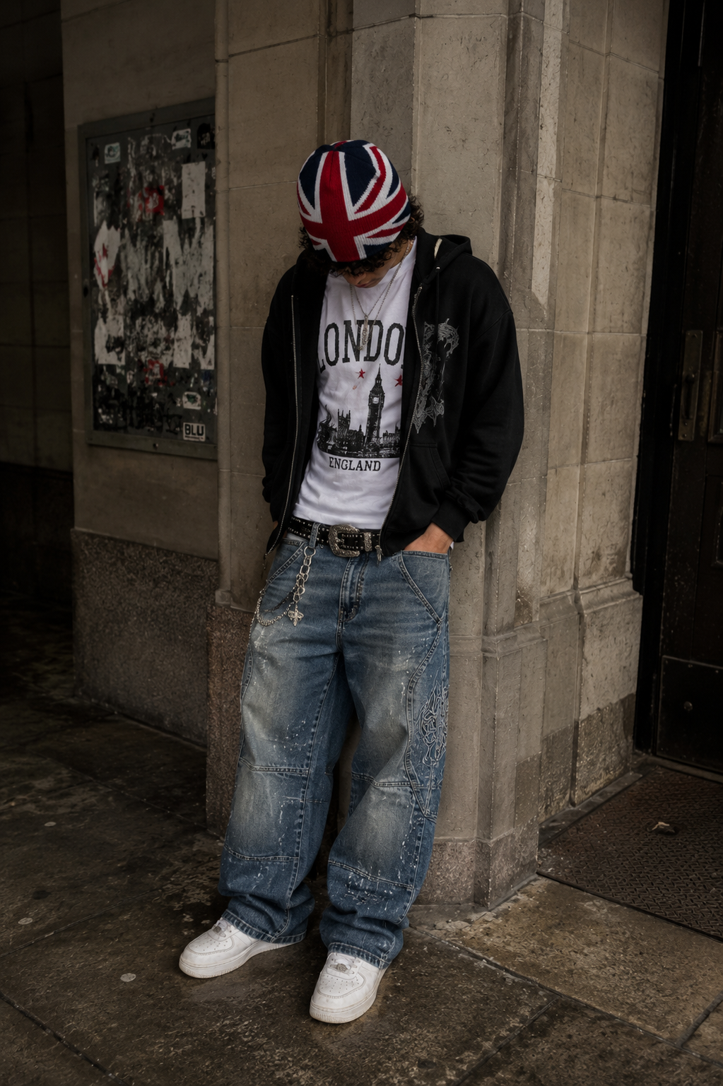 Full outfit modeling photo